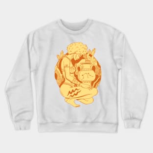 Terracotta Aquarius Beauty Crewneck Sweatshirt